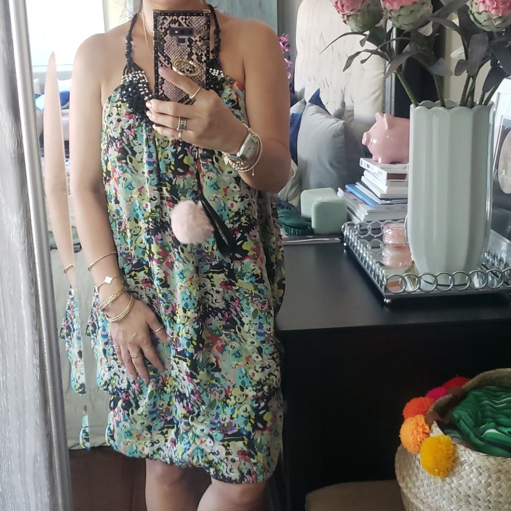 Flowy Floral dress size S-M